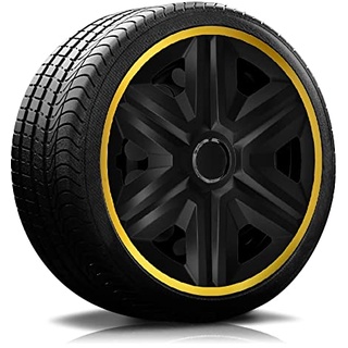 RADKAPPEN-KÖNIG 16" 16 Zoll RKK21 LUX Gold RADBLENDEN RADKAPPEN