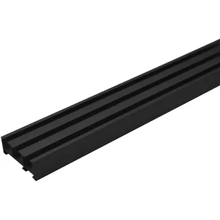 Buchheister Vorhangschiene Style in Schwarz, ca. 160cm