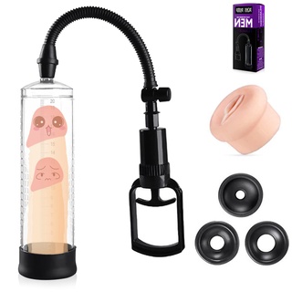 BDSMJOY Penispumpe für Männer,Penis Pumpe mit Muschi, Penispumpen,Penis Pump,Penis Vakuumpumpe,akuumpumpe für den Mann,Penis Extender für Penisvergrößerung & Penis verlängerung