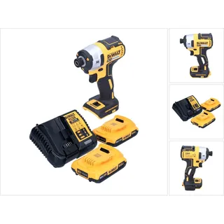 DCF887D2 inkl. 2 x 2,0 Ah + DCB 113 Ladegerät