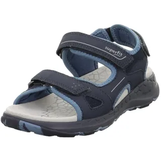 superfit Jungen Criss Cross Sandale, Blau Hellgrau 8010, 31 EU