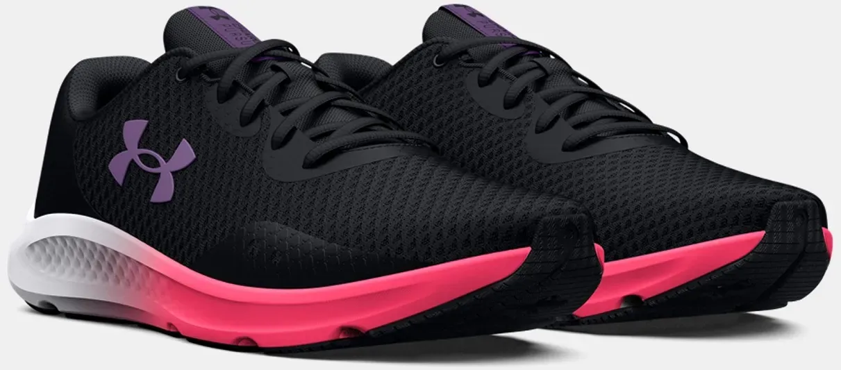 Under Armour Laufschuhe Charged Pursuit 3 schwarz/pink Damen