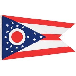 Ohio MUWO "America Edition" Flagge 90x150cm-Größe:Einheitsgröße