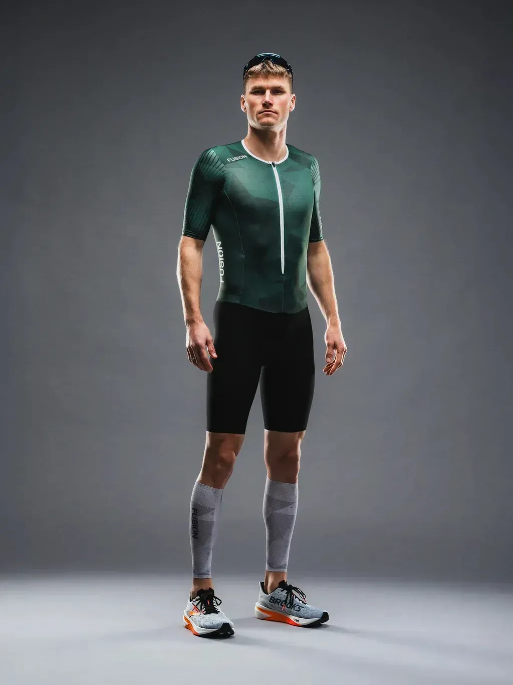 FUSION TEMPO! ONE Suit Herren - Race Green - Größe S