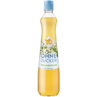 YO SYRUP Sirup Holunderblüte ohne Zucker 700ml