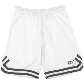 K1X Hardwood | Double X | Basketball Shorts, Farbe: Weiß, Kleidergröße: XXS