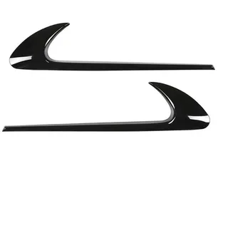 Ästhetische Verbesserung, glänzende, schwarze Seitenflügel-Luftstromeinlässe, entworfen, um effektiv für Mercedes Autos zu passen