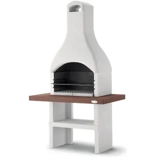 Palazzetti Oslo 2 - Grillkamin aus Beton - Grillrost 68x40 cm