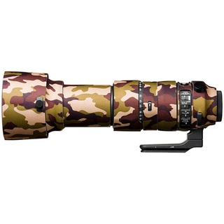 EasyCover Lens Oak Objektivschutz für Sigma 60-600mm F4.5-6.3 DG OS HSM Sport braun-camouflage