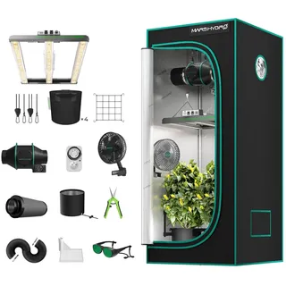 Mars Hydro Komplettset Led 80x80x160 cm