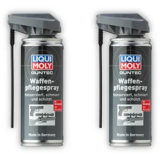 2x Waffenpflegespray LIQUI MOLY 4390 GUNTEC Waffenpflegespray 200 ml