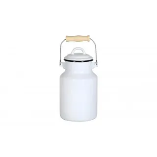 Krüger Milchkanne Emaille, 2 l