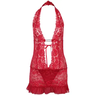 LASCANA Neckholder-Body in dunkelrot | Gr.: 38
