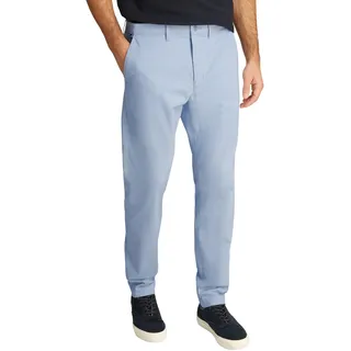 Tommy Hilfiger Herren Chino Hose Harlem Tapered Fit, Blau (Breezy Blue), 32W/38L
