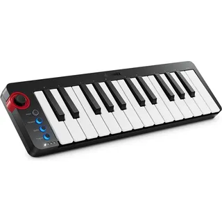 Donner N-25 - Klawiatura sterująca MIDI 25 klawiszy (Controller), MIDI Controller, Schwarz, Weiss
