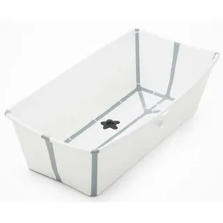 Stokke Babybadewanne Flexi Bath XL, Weiß, Kunststoff, 41x24x82 cm, Pflegen, Baden, Babybadewannen