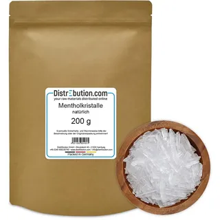 Mentholkristalle aus 100% Minzöl 200g Sauna Aufguss reines Menthol intensiv und wohltuend