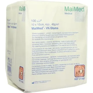 Maimed Vlieskompressen 10x10 cm 4fach unsteril