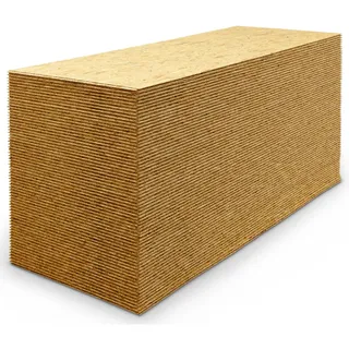 OSB-3-Verlegeplatte 18 mm mit Nut & Feder 205 cm x 62,5 cm (39 Platten/49,92 m2)