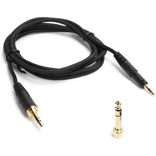 Ersatz-Audiokabel, 3,5 Mm Premium-Audio mit Kopfhörer-Audiokabel Headset-Verlängerungskabel für ATH-M50X / M40X-Kopfhörer