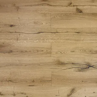 Parkettboden Eiche Rustikal Parkett Landausdiele 3-Schicht 190 mm Breit gebürstet, gefast & endgeölt, Klicksystem (Eiche Rustikal 190 mm Breit, Parkettboden - 1 Paket)