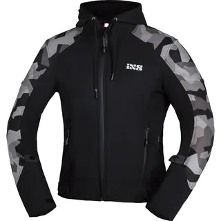 IXS Moto Camo Textiljacke Schwarz/Mehrfarbig L