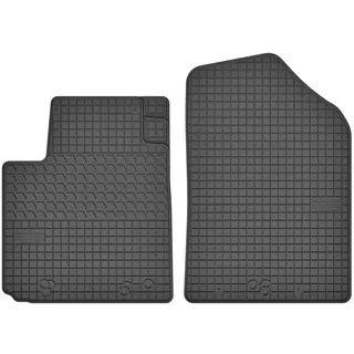 Gummimatten Vorne Gummi Fußmatten Satz für Hyundai i10 II (2013-2019) / Kia Picanto II (2011-2017) - 2-teilig - Passgenau