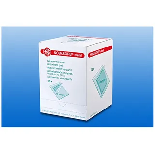 NOBAMED Nobasorb-steril Saugkompressen 20 x 40 cm