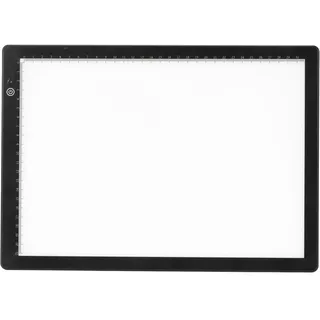 A4-Diabetrachter, Negativbetrachter, Ultraflaches Lichtpad, Hintergrundbeleuchtung mit 3 Helligkeitsmodi, USB-betriebene Lichtbox Zum Scannen von Filmnegativen und Alten Dias