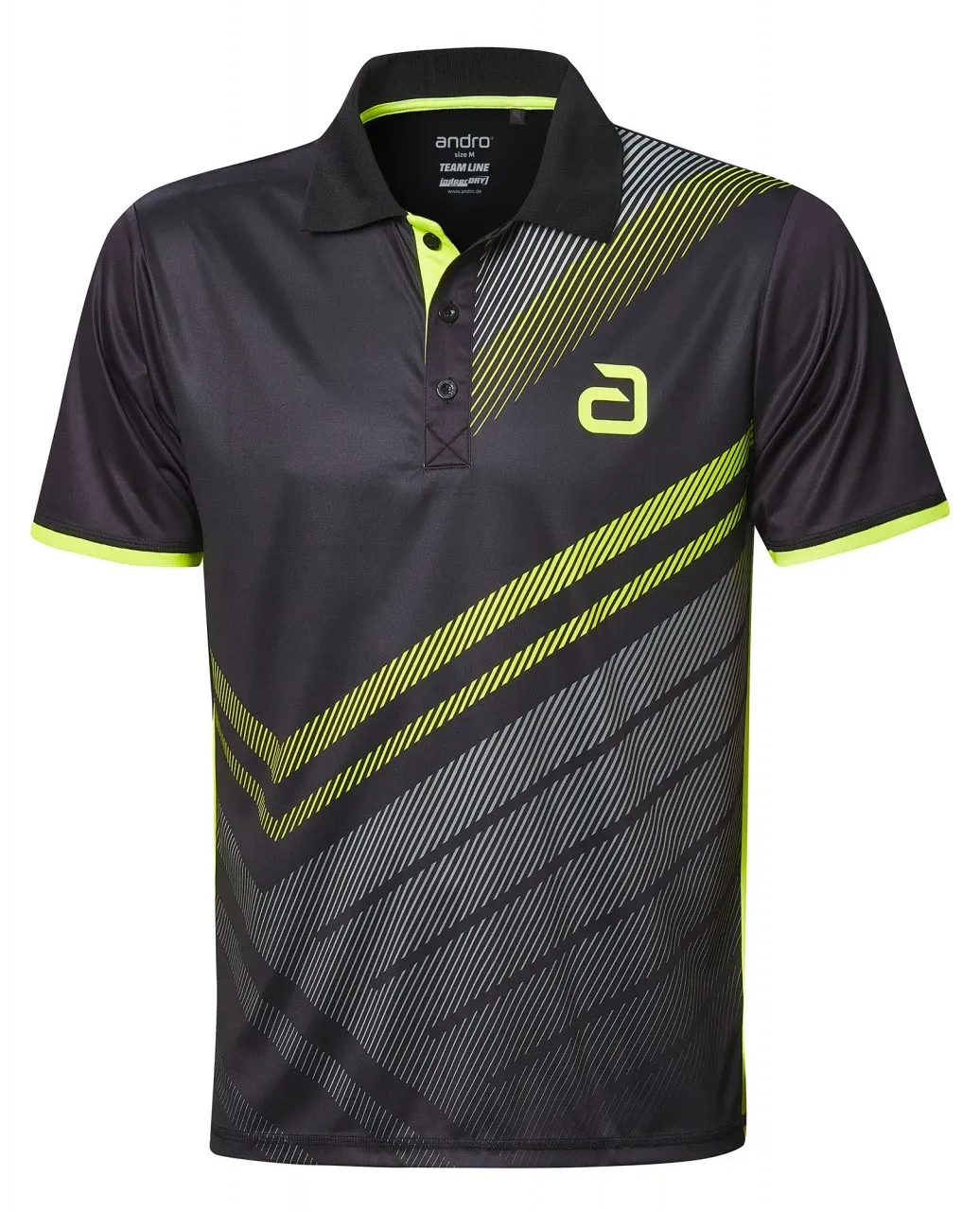 andro Trikot Liska schwarz/gelb 140 - 140