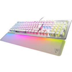 TURTLE BEACH Vulcan II Max, Linear, Gaming Tastatur, Mechanisch, Kabelgebunden, Weiß