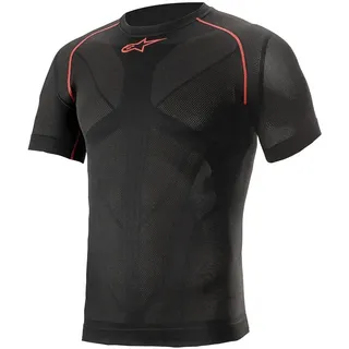 Alpinestars Ride Tech V2 Summer Kurzarm-baselayer - Black / Red - XL-2XL