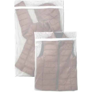 Tchibo - 2 XL-Wäschenetze - weiß