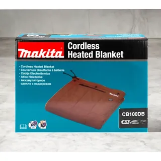 Makita Akku-Heizdecke CB100DB 140 x 70 cm Braun