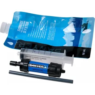 Sawyer MINI Wasserfilter SP128 Blau - Silber/Schwarz