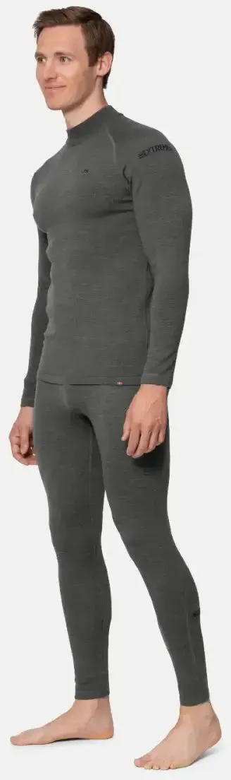 EXTREME MERINO THERMO SET - Dunkelgrau - XL