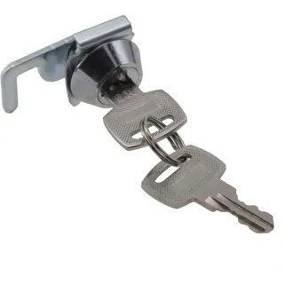 lntyq Mini-Nockenschloss mit Schnellclip, für Registrierkassen, POS-Schubladen, Fitnessstudio-Schließfächer, Metallschrank, Airbox-Schloss, gleicher