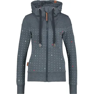 Alife & Kickin ALIFE and Kickin PalinaAK B", Sweatjacket Damen Kapuzensweatjacke, Sweatjacke Marine S, - S