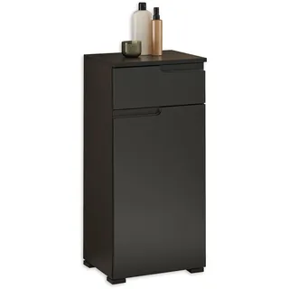 BASIC by Balculina Midischrank Spice 40 x 85 x 32 cm Schwarz