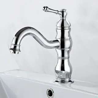 namuoto Wasserhahn für Bad Messing Chrom