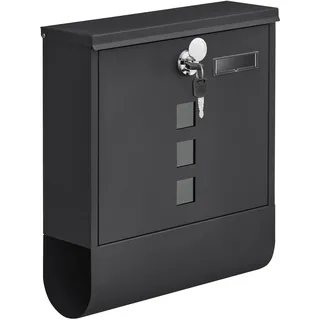 Songmics GMB020B02 schwarz inkl. Zeitungsfach