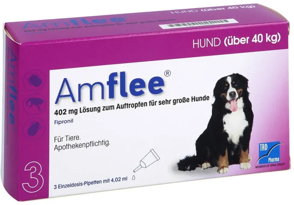 Amflee 402 mg Spot-on Lsg.f.sehr gr.Hunde 40-60kg