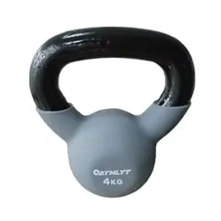 Athlyt Kugelhantel aus Neopren, 4 kg