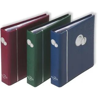 Leuchtturm Numis Münzalbum, blau