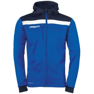 Uhlsport Offense 23 Multi Trainingsjacke mit Kapuze azurblau/marine/weiß 116