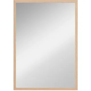 Homcom Wandspiegel, Natur, Holzwerkstoff, 50x70x2 cm, Spiegel, Wandspiegel