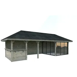 Palmako Bianca 8,76 x 3,19 m Grau