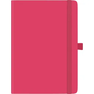Brunnen Buchkalender Kompagnon A5 PU-Einband pink Kalendarium 2026