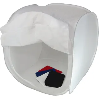 DynaSun Lichtwürfel Lichtzelt PRO Cubelight Fotobox PB1 80 Fotostudio Fotozelt mit 4 Hintergrund