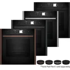 Neff N 90, Backofen mit Dampfunterstützung B69VY7MY0, 60 x 60 cm, Flex Design, Vario Steam, Pyrolyse, Slide & Hide, Bratenthermometer, inkl. 5 Jahre Garantie